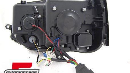 LED prednja svjetla TubeLight SEQ žmigavci T6 look (chrome) / VW T5.1 (2010-2015), LPVWT1