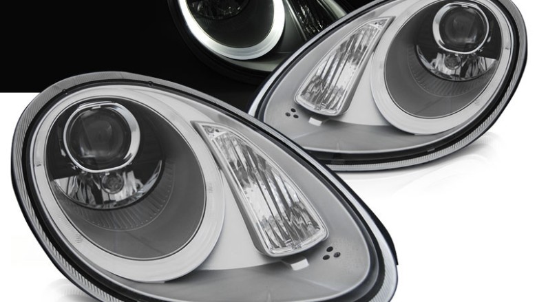 LED prednja svjetla Xenon (srebrna) / PORSCHE BOXSTER/CAYMAN (05-08), LPPO07