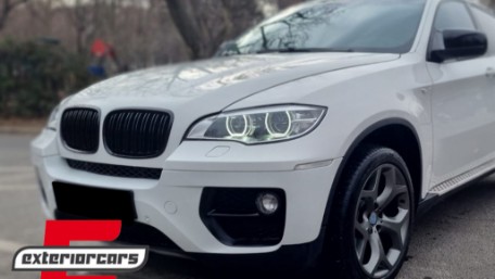 LED prednji farovi 3D Angel Eyes Xenon (chrome) / BMW X6 E71 (2008-2012), HLBME71LED
