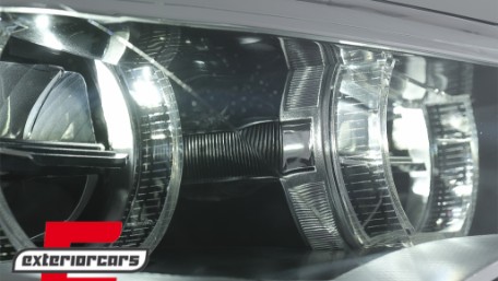 LED prednji farovi 3D Angel Eyes Xenon (chrome) / BMW X6 E71 (2008-2012), HLBME71LED