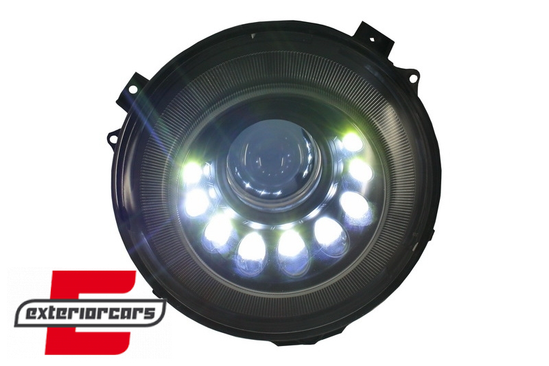 LED prednji farovi Bi-Xenon M-look / Mercedes G-klasa W463 (2005-2017), HLMBW463OEMB