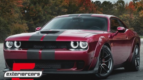 LED prednji farovi (crna) / Dodge Challenger (2015-2023), HLDOGCHA3F