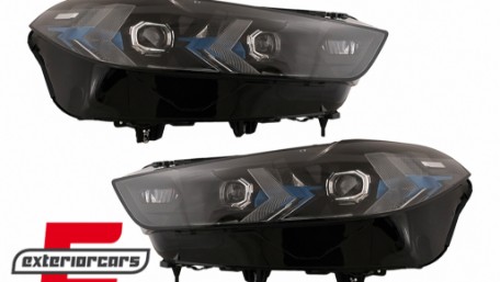 LED prednji farovi za nadogradnju s Lasera na 2024 LCI dizajn / BMW X5 G05 X6 G06 (2019-2022), HLBMG05NL