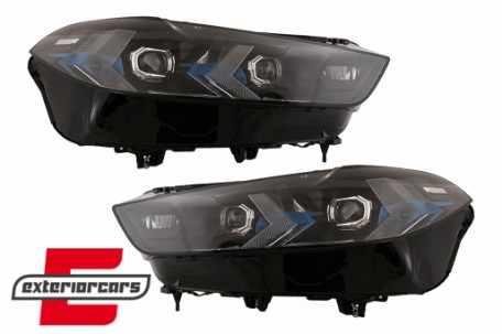 LED prednji farovi za nadogradnju s Lasera na 2024 LCI dizajn / BMW X5 G05 X6 G06 (2019-2022), HLBMG05NL