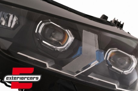 LED prednji farovi za nadogradnju s Lasera na 2024 LCI dizajn / BMW X5 G05 X6 G06 (2019-2022), HLBMG05NL