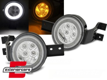 LED prednji žmigavci s pozicijskim svjetlom (bijela) / MINI COOPER R50 R53 R52 (2001-2006), KPMC01