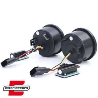 LED prednji žmigavci s pozicijskim svjetlom (smoke) / Jeep Wrangler JK (2007-2016), 37401