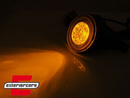LED prednji žmigavci s pozicijskim svjetlom (smoke) / MINI COOPER R50 R53 R52 (2001-2006), KPMC02