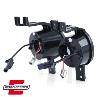 LED prednji žmigavci s pozicijskim svjetlom (smoke) / MINI COOPER R50 R53 R52 (2001-2006), KPMC02
