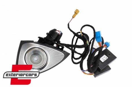 LED rotirajući visokotonci na prednjim vratima 64 boje / Mercedes S-klasa W222 (2013-2020), TWT64CW222