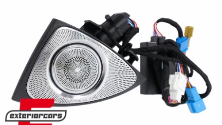 LED rotirajući visokotonci na prednjim vratima 7 boja / Mercedes S-klasa W222 (2013-2020), TWT7CW222