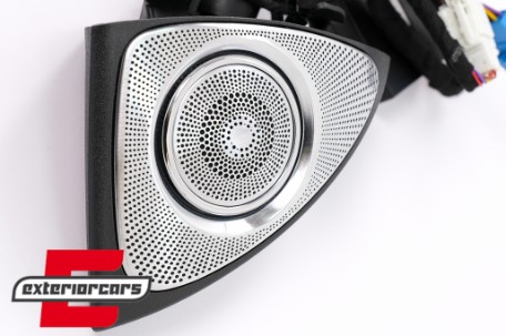 LED rotirajući visokotonci na prednjim vratima 7 boja / Mercedes S-klasa W222 (2013-2020), TWT7CW222