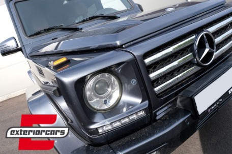 LED SEQ žmigavci (smoke) / Mercedes G-klasa W463 (1989-2015), TRLMBW463MS