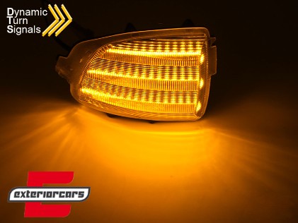 LED SEQ žmigavci u retrovizoru (smoke) / Volvo XC70 (2008-2016) XC90 Facelift (2007-2014), KBVO09