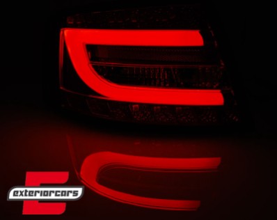 LED stražnja svjeta LedBar dizajn (chrome) / Audi A6 C6 4F limuzina (2004-07.2008), LDAUB8