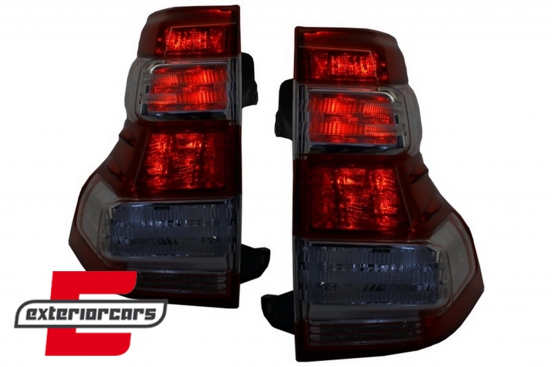 LED stražnja svjetla 2018+ dizajn (crvena/kristal), TLTOPFJ150