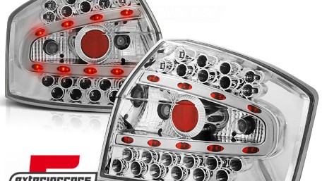 LED stražnja svjetla (chrome) / Audi A4 B6 (2000-2004) limuzina, LDAU31
