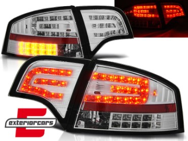 LED stražnja svjetla (chrome) / Audi A4 B7 (2004-2008) limuzina, LDAU69