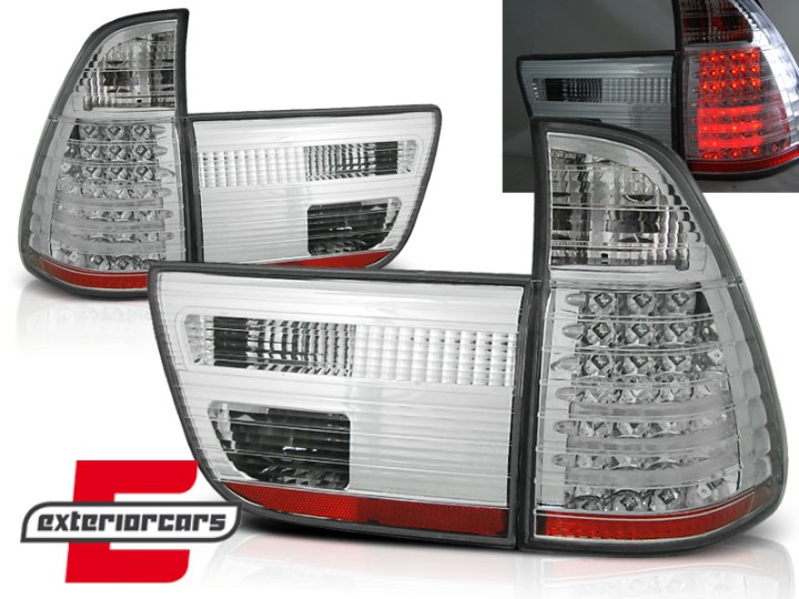 LED stražnja svjetla (chrome) / BMW X5 E53 (1999-10.2003), LDBM22