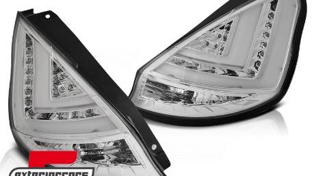 LED stražnja svjetla (chrome) / Ford Fiesta Mk7 Facelift (2012-2016) hatchback, LDFO48