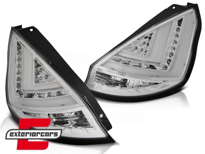 LED stražnja svjetla (chrome) / Ford Fiesta Mk7 Facelift (2012-2016) hatchback, LDFO48