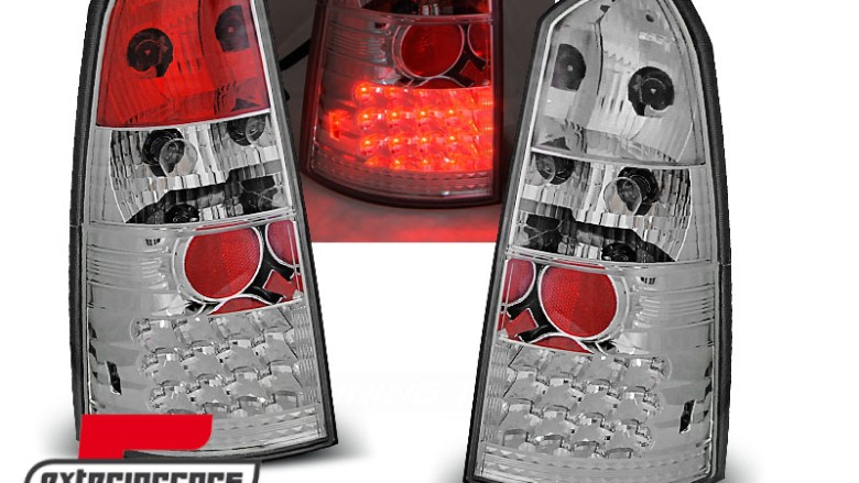 LED stražnja svjetla (chrome) / Ford Focus Mk1 Karavan (1998-2004), LDFO01