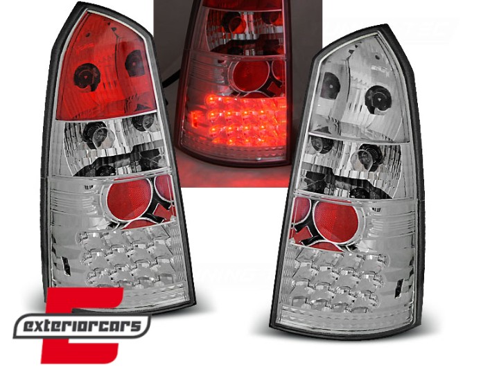 LED stražnja svjetla (chrome) / Ford Focus Mk1 Karavan (1998-2004), LDFO01