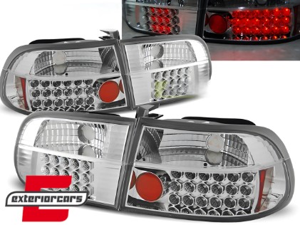 LED stražnja svjetla (chrome) / Honda Civic coupe limuzina (1991-1995), LDHO05