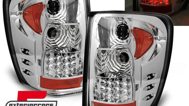 LED stražnja svjetla (chrome) / JEEP Grand Cherokee (1999-05.2005), LDCH06