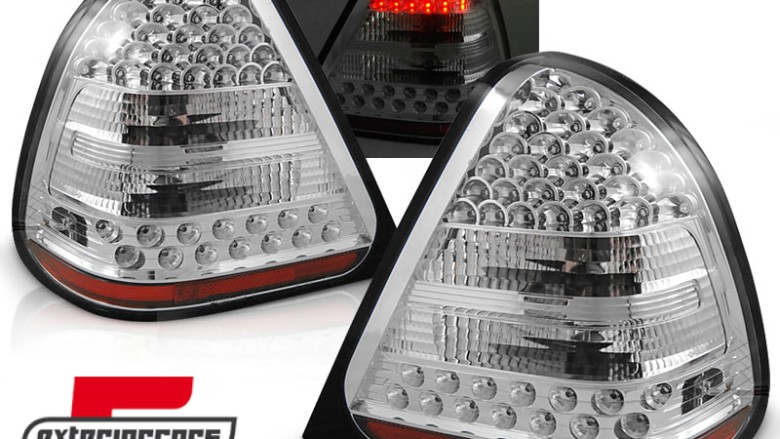 LED stražnja svjetla (chrome) / Mercedes C-klasa W202 limuzina (1993-2000), LDME13