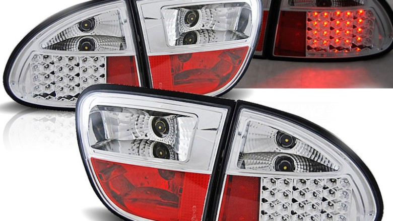 LED stražnja svjetla (chrome) / Seat Leon (1999-2004), LDSE01