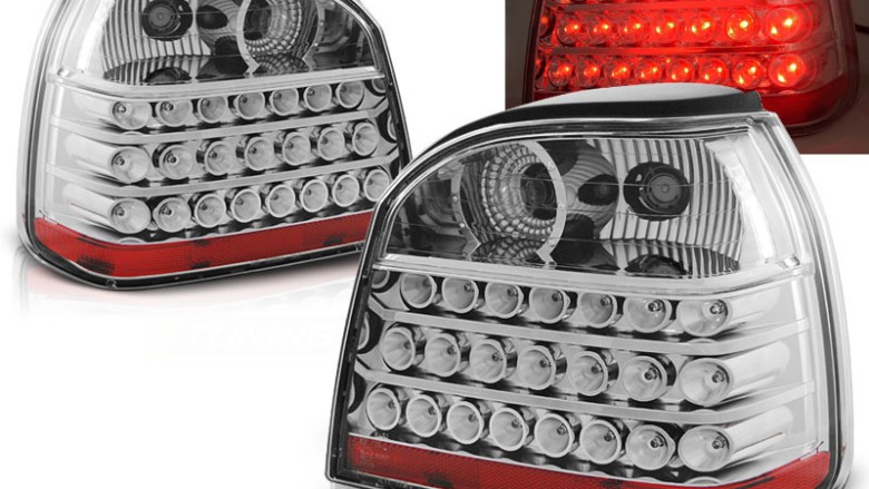 LED stražnja svjetla (chrome) / Volkswagen Golf 3 (09.1991-08.1997), LDVW01
