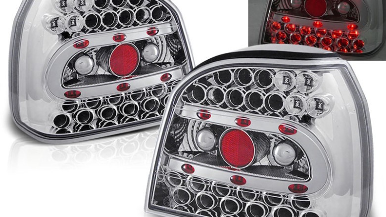 LED stražnja svjetla (chrome) / Volkswagen Golf 3 (09.1991-08.1997), LDVW12