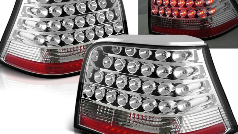 LED stražnja svjetla (chrome) / Volkswagen Golf 4 (09.1997-09.2003), LDVW05