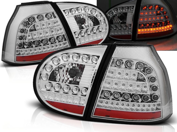 LED stražnja svjetla (chrome) / Volkswagen Golf 5 (2003-2008), LDVW67