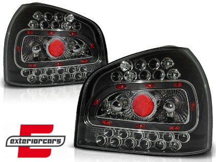 LED stražnja svjetla (crna) / Audi A3 (1996-08.2000) Hatchback 3V 5V, LDAU17