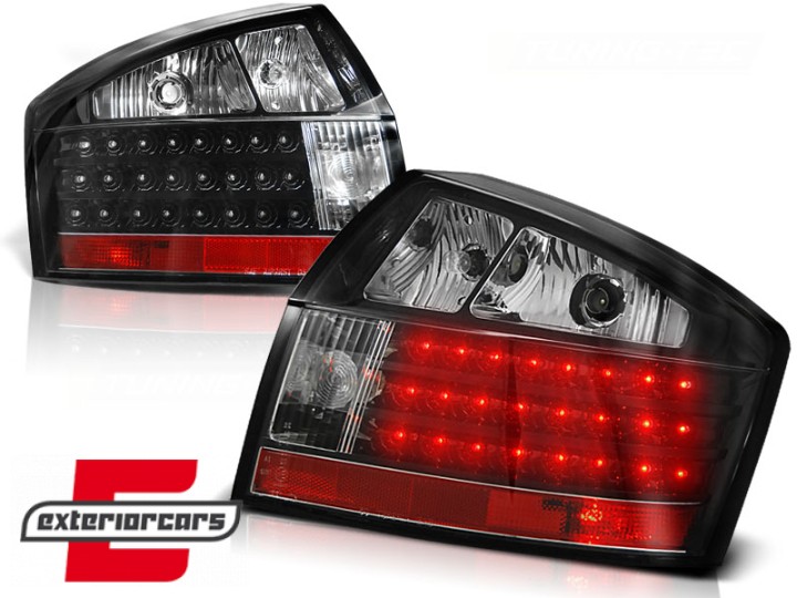 LED stražnja svjetla (crna) / Audi A4 B6 (2000-2004) limuzina, LDAU28