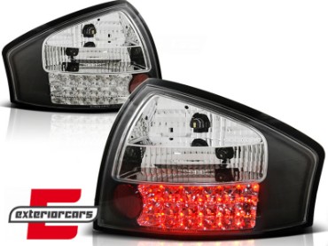LED stražnja svjetla (crna) / Audi A6 C5 limuzina (1997-2004), LDAU10