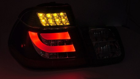 LED stražnja svjetla (crna) / / BMW serije 3 E46 limuzina (09.2001-2005), LDBMO2
