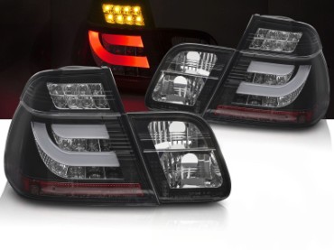 LED stražnja svjetla (crna) / BMW serije 3 E46 limuzina (1998-08.2001), LDBMN7