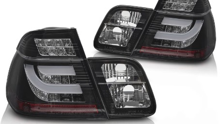 LED stražnja svjetla (crna) / BMW serije 3 E46 limuzina (1998-08.2001), LDBMN7
