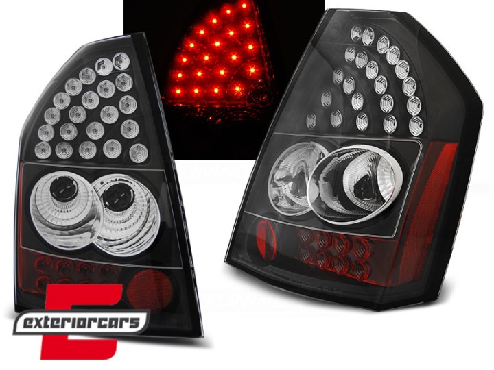 LED stražnja svjetla (crna) / Chrysler 300C limuzina (2008-2010), LDCH12