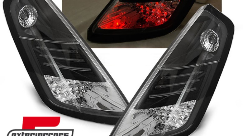 LED stražnja svjetla (crna) / Fiat Grande Punto (09.2005-2009), LDFI03