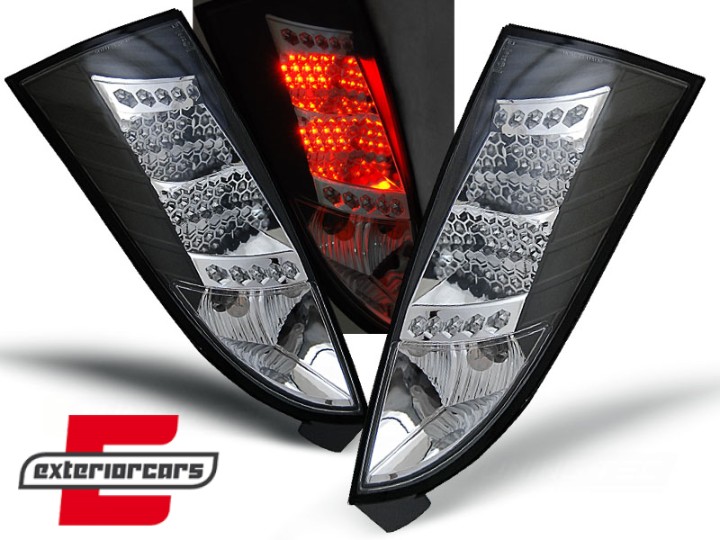 LED stražnja svjetla (crna) / Ford Focus Mk1 Hatchback (1998-2004), LDFO05