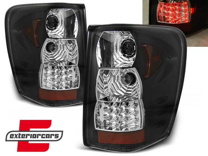 LED stražnja svjetla (crna) / JEEP Grand Cherokee (1999-05.2005), LDCH07