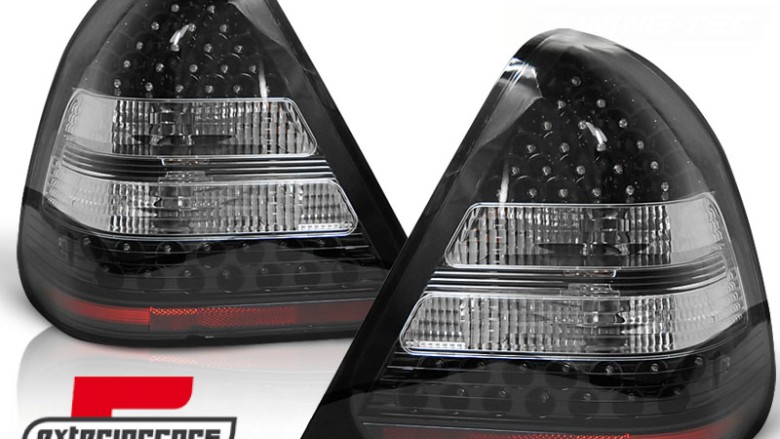 LED stražnja svjetla (crna) / Mercedes C-klasa W202 limuzina (1993-2000), LDME15