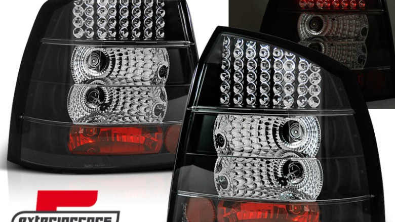 LED stražnja svjetla (crna) / Opel Astra G (1997-2004) hatchback 3V 5V, LDOP07