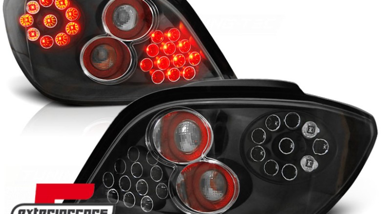 LED stražnja svjetla (crna) / Peugeot 307 hatchback (04.2001-2007), LDPE04