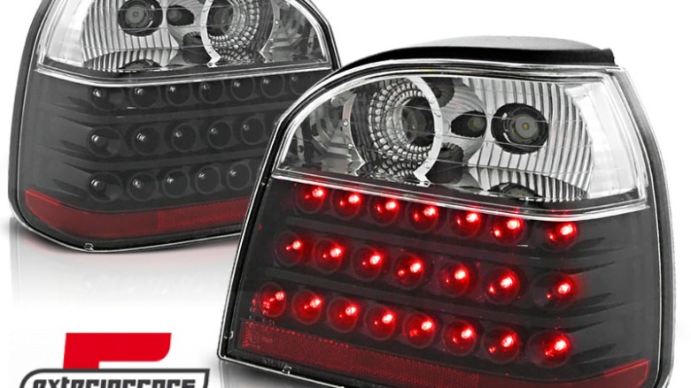 LED stražnja svjetla (crna) / Volkswagen Golf 3 (09.1991-08.1997), LDVW11