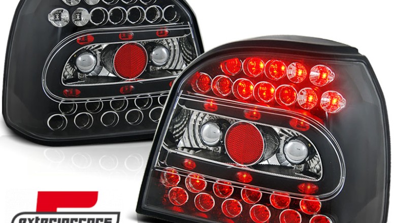 LED stražnja svjetla (crna) / Volkswagen Golf 3 (09.1991-08.1997), LDVW14